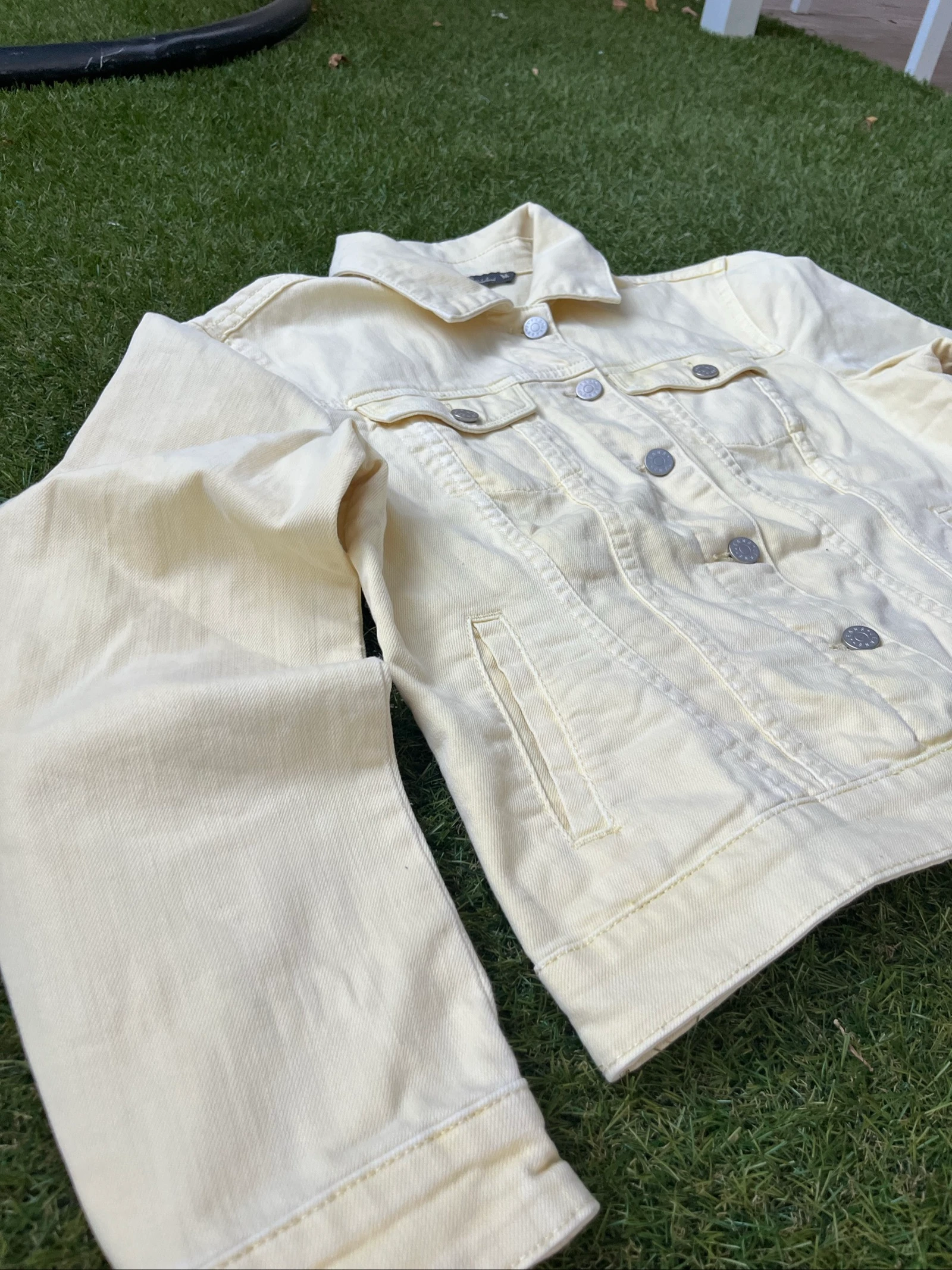 Chaqueta Vaquera Crema | Comercio Modaland | Talla M – photo 4